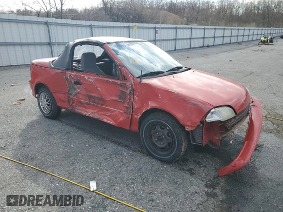 1991 Geo Metro z VIN JG1MR3364MK606333, wystawiony jako Copart lot #50208305 z przebiegiem 3616 mil mil oraz Szkody całkowita. Historia ofert i sprzedaży dostępna na DreamBid. Obrazek 4.