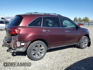 2013 Acura MDX Advance Pkg with VIN 2HNYD2H69DH502903, listed as a Copart auction lot 45979175 with 141,965 mi miles and Salvage Title. Bid and sale history available at carsss.com. Image 3.