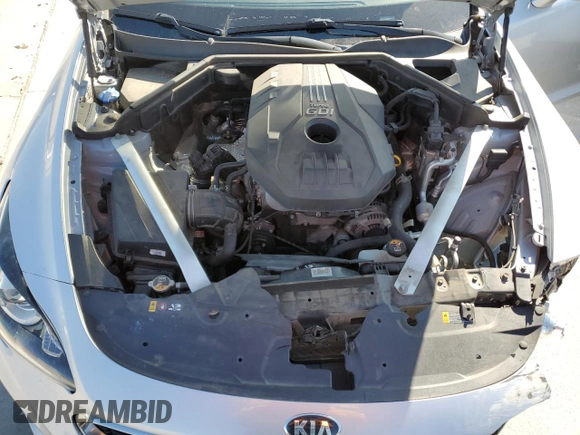 2018 Kia Stinger with VIN KNAE15LAXJ6012401, listed as a Copart auction lot 89369765 with 84,964 mi miles and Salvage Title. Bid and sale history available at DreamBid. Image 11.