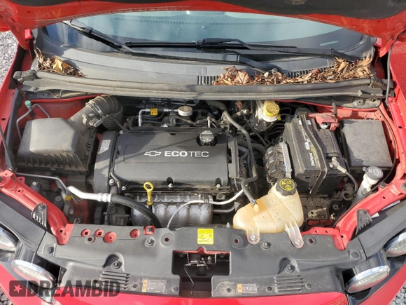 2015 Chevrolet Sonic LT with VIN 1G1JC5SH5F4198290, listed as a Copart auction lot 81277654 with 91,396 mi miles and Salvage Title. Bid and sale history available at DreamBid. Image 11.