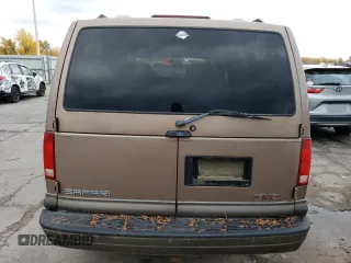 1999 GMC Safari with VIN 1GKEL19W4XB506220, listed as a Copart auction lot 77257424 with 151,966 mi miles and Clean Title. Bid and sale history available at carsss.com. Image 6.