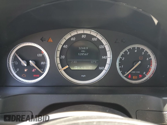 2008 Mercedes-Benz C 300 Sport with VIN WDDGF54X98F176691, listed as a Copart auction lot 65635075 with 128,567 mi miles and Salvage title. Bid and sale history available at DreamBid. Image 9.