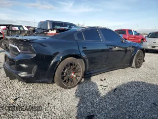 2023 Dodge Charger SRT Hellcat Redeye Widebody with VIN 2C3CDXL98PH553381, listed as a Copart auction lot 42370665 with 18,956 mi miles and Salvage Title. Bid and sale history available at carsss.com. Image 3.