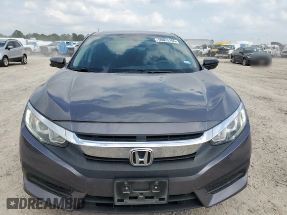 2018 Honda Civic EX with VIN 2HGFC2F7XJH598212, listed as a Copart auction lot 50825105 with 71,888 mi miles and Clean Title. Bid and sale history available at DreamBid. Image 5.