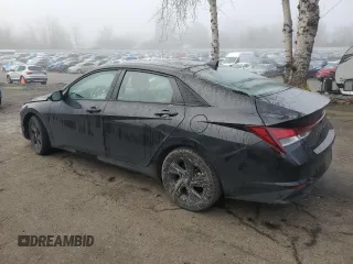 2021 Hyundai Elantra SEL with VIN 5NPLS4AG6MH029439, listed as a Copart auction lot 47414955 with 44,176 mi miles and Salvage Title. Bid and sale history available at carsss.com. Image 2.