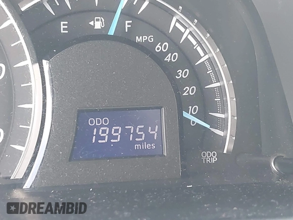 2012 Toyota Camry L with VIN 4T4BF1FK3CR258159, listed as a IAAI auction lot 41952148 with 199,754 mi miles. Bid and sale history available at carsss.com. Image 16.