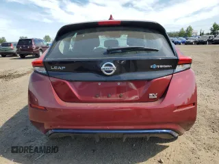 2022 Nissan LEAF SV Plus with VIN 1N4BZ1CV7NC555289, listed as a Copart auction lot 61406764 with 12,658 mi miles and Clean Title. Bid and sale history available at DreamBid. Image 6.