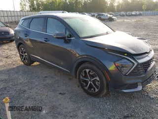 2024 Kia Sportage EX with VIN 5XYK33DF7RG144202, listed as a IAAI auction lot 41954678 with 28,097 mi miles and . Bid and sale history available at DreamBid. Image 1.