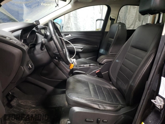 2014 Ford Escape Titanium with VIN 1FMCU0JX1EUA82250, listed as a Copart auction lot 45347295 with 150,897 mi miles and Salvage Title. Bid and sale history available at carsss.com. Image 7.