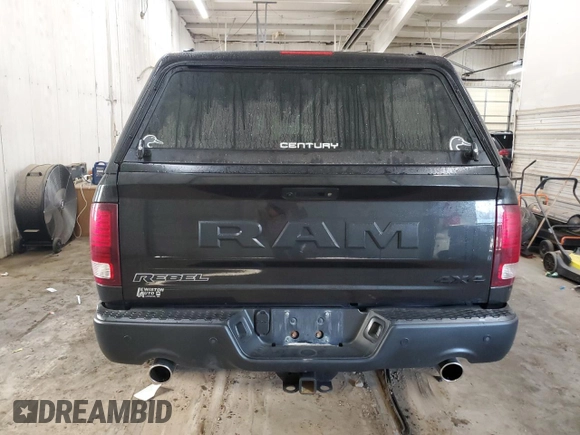 2018 Ram 1500 Rebel with VIN 1C6RR7YT3JS128802, listed as a Copart auction lot 50512365 with 98,106 mi miles and Salvage title. Bid and sale history available at DreamBid. Image 6.