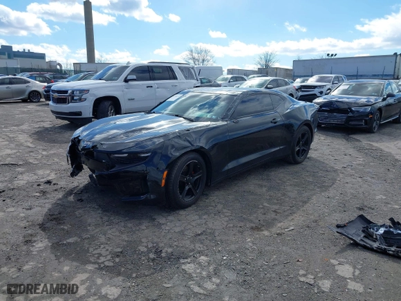 2022 Chevrolet Camaro 1LT with VIN 1G1FB1RX4N0116246, listed as a IAAI auction lot 41596435 with 34,863 mi miles. Bid and sale history available at carsss.com. Image 18.