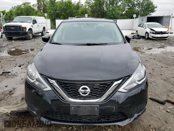 2017 Nissan Sentra S with VIN 3N1AB7AP5HY352479, listed as a Copart auction lot 58863705 with 103,983 mi miles and Salvage title. Bid and sale history available at DreamBid. Image 5.