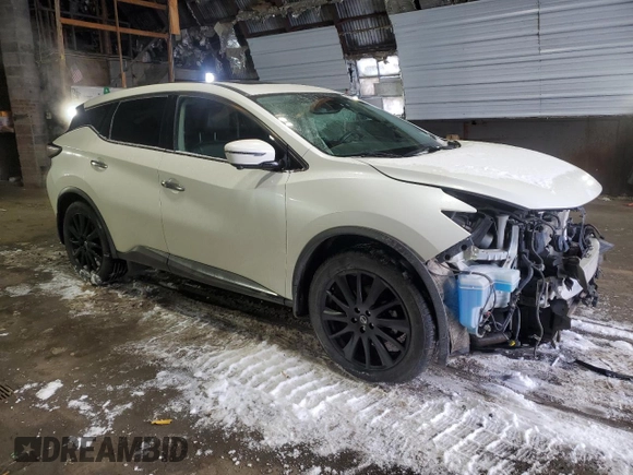 2021 Nissan Murano SL with VIN 5N1AZ2CS6MC131050, listed as a Copart auction lot 43471015 with 79,609 mi miles and Salvage Title. Bid and sale history available at DreamBid. Image 4.