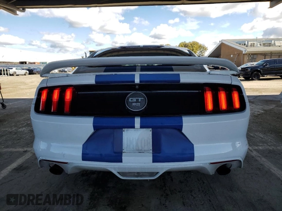 2016 Ford Mustang EcoBoost with VIN 1FA6P8TH9G5336805, listed as a Copart auction lot 48209965 with 87,895 mi miles and Salvage Title. Bid and sale history available at carsss.com. Image 6.