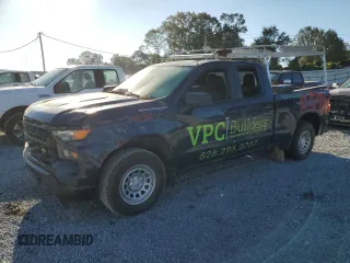 2022 Chevrolet Silverado 1500 Work Truck with VIN 1GCRDAEK5NZ641885, listed as a Copart auction lot 74668384 with Not Provided miles and Salvage Title. Bid and sale history available at DreamBid. Image 1.