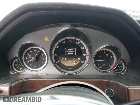 2012 Mercedes-Benz E E 350 Luxury with VIN WDDHF5KB9CA595416, listed as a Copart auction lot 50625245 with 93,458 mi miles and Salvage Title. Bid and sale history available at carsss.com. Image 9.