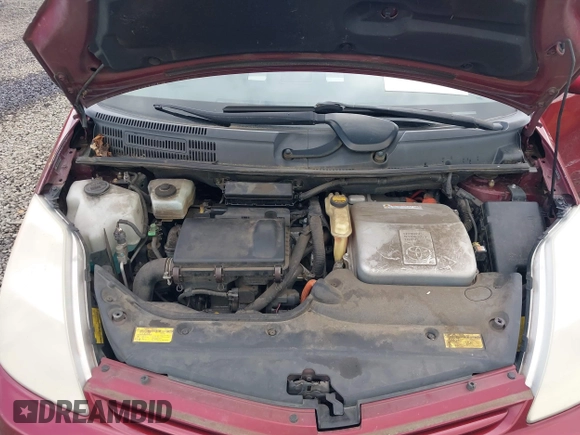2005 Toyota Prius with VIN JTDKB20U453051802, listed as a IAAI auction lot 41831062 with 164,438 mi miles. Bid and sale history available at carsss.com. Image 10.