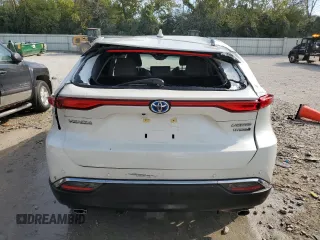 2022 Toyota Venza LE with VIN JTEAAAAH1NJ092647, listed as a Copart auction lot 71188904 with 17,386 mi miles and Salvage Title. Bid and sale history available at carsss.com. Image 6.