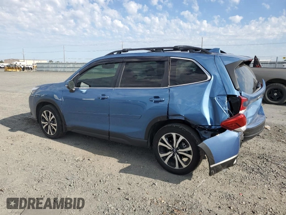 2022 Subaru Forester Limited with VIN JF2SKAPC8NH428501, listed as a Copart auction lot 65757575 with 21,463 mi miles and Salvage title. Bid and sale history available at DreamBid. Image 2.
