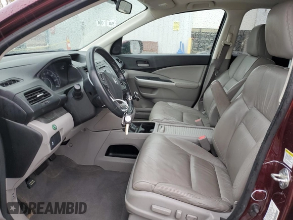 2013 Honda CR-V EX-L with VIN 5J6RM4H70DL080791, listed as a Copart auction lot 51424845 with 137,407 mi miles and Salvage Title. Bid and sale history available at carsss.com. Image 7.