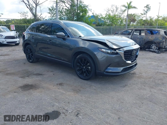 2022 Mazda CX-9 Touring Plus with VIN JM3TCBAY9N0624575, listed as a IAAI auction lot 42326284 with 16,572 mi miles and . Bid and sale history available at DreamBid. Image 1.