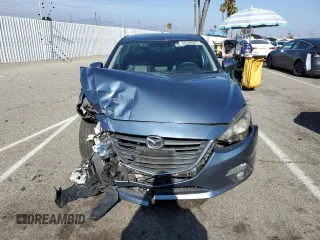 2015 Mazda 3 i Grand Touring with VIN JM1BM1M77F1247075, listed as a Copart auction lot 54559925 with 104,671 mi miles and Salvage title. Bid and sale history available at DreamBid. Image 5.