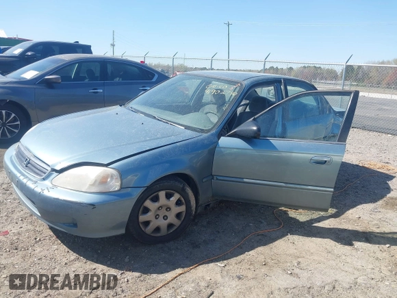 2000 Honda Civic VP with VIN 2HGEJ6614YH581615, listed as a IAAI auction lot 41902740 with 236,478 mi miles. Bid and sale history available at carsss.com. Image 17.