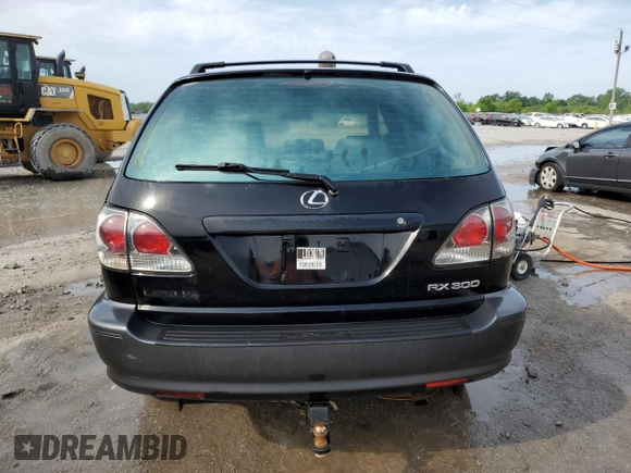 2002 Lexus RX 300 with VIN JTJGF10U320122115, listed as a Copart auction lot 53719235 with 252,955 mi miles and Salvage Title. Bid and sale history available at DreamBid. Image 6.