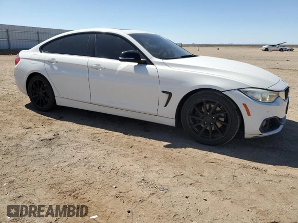 2015 BMW 4 Series 428i with VIN WBA4A9C58FD416368, listed as a Copart auction lot 57611295 with 175,565 mi miles and Clean title. Bid and sale history available at DreamBid. Image 4.