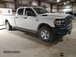 2024 Ram 2500 Tradesman with VIN 3C6UR5HL6RG328526, listed as a Copart auction lot 53065585 with 4,641 mi miles and Salvage title. Bid and sale history available at DreamBid. Image 4.