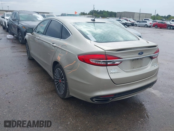 2018 Ford Fusion Titanium with VIN 3FA6P0D9XJR241859, listed as a IAAI auction lot 41893946 with 125,189 mi miles and . Bid and sale history available at DreamBid. Image 3.
