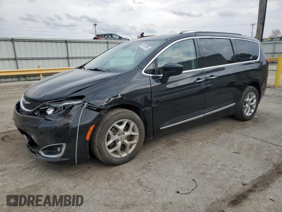 2017 Chrysler Pacifica Touring L Plus with VIN 2C4RC1EG3HR635595, listed as a Copart auction lot 51811995 with 89,405 mi miles and Salvage Title. Bid and sale history available at DreamBid. Image 1.