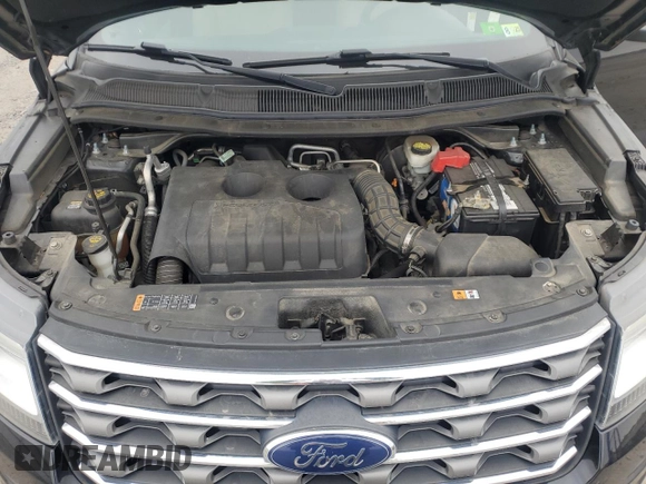 2017 Ford Explorer with VIN 1FM5K8BHXHGD00385, listed as a Copart auction lot 49207095 with 125,356 mi miles and Salvage Title. Bid and sale history available at carsss.com. Image 12.