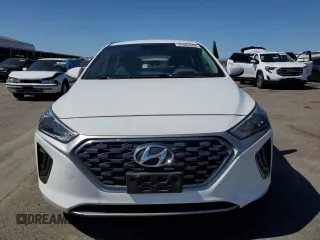 2020 Hyundai Ioniq Blue with VIN KMHC65LC8LU240520, listed as a Copart auction lot 61002695 with 75,405 mi miles and Salvage title. Bid and sale history available at DreamBid. Image 5.