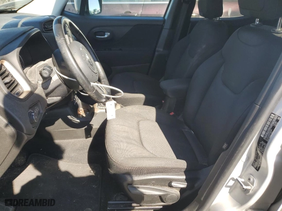 2017 Jeep Renegade Latitude with VIN ZACCJABB2HPE81955, listed as a Copart auction lot 47276455 with 98,582 mi miles and Salvage Title. Bid and sale history available at carsss.com. Image 7.