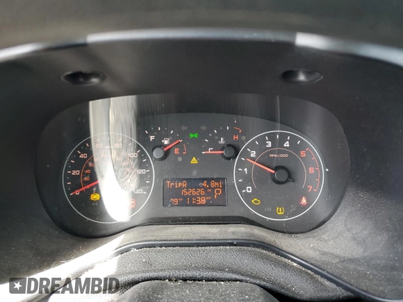 2019 Ram ProMaster City Cargo Tradesman with VIN ZFBHRFAB0K6N45789, listed as a Copart auction lot 47836375 with 152,626 mi miles and Salvage Title. Bid and sale history available at carsss.com. Image 9.