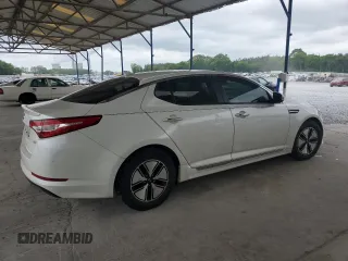 2012 Kia Optima Hybrid with VIN KNAGM4AD7C5018107, listed as a Copart auction lot 55116075 with 158,240 mi miles and Clean Title. Bid and sale history available at carsss.com. Image 3.