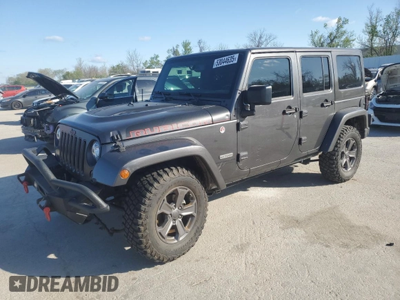 2017 Jeep Wrangler Unlimited Rubicon z VIN 1C4BJWFGXHL737844, wystawiony jako Copart lot #53044635 z przebiegiem 49 286 mil mil oraz Czysty tytuł • Clean title. Historia ofert i sprzedaży dostępna na DreamBid. Obrazek 1.