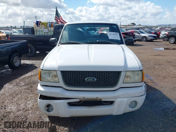 2001 Ford Ranger XLT Appearance with VIN 1FTYR14EX1PB68855, listed as a IAAI auction lot 41749353 with 277,238 mi miles. Bid and sale history available at carsss.com. Image 12.