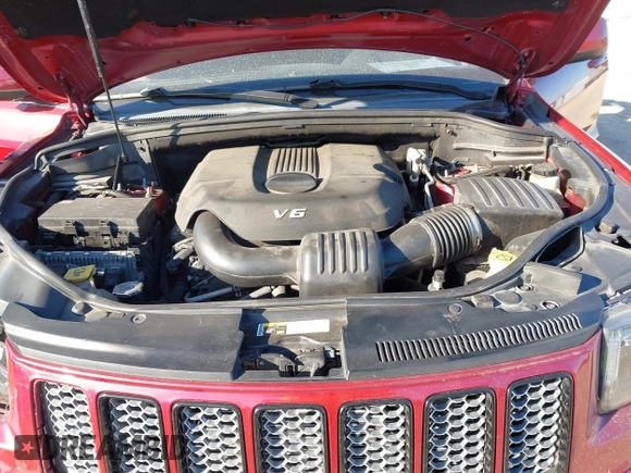 2014 Jeep Grand Cherokee Laredo with VIN 1C4RJEAG3EC519708, listed as a IAAI auction lot 41616364 with 131,184 mi miles. Bid and sale history available at carsss.com. Image 10.