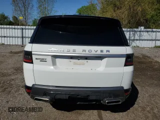 2019 Land Rover Range Rover Sport HSE with VIN SALWR2RKXKA827722, listed as a Copart auction lot 57311325 with Not provided miles and Non repairable. Bid and sale history available at DreamBid. Image 6.