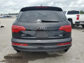 2015 Audi Q7 Premium with VIN WA1CGAFE8FD015410, listed as a Copart auction lot 60880285 with 95,336 mi miles and Salvage title. Bid and sale history available at DreamBid. Image 6.