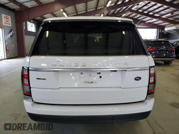 2016 Land Rover Range Rover HSE with VIN SALGS2KF3GA274375, listed as a Copart auction lot 61785545 with 100,519 mi miles and Clean title. Bid and sale history available at DreamBid. Image 6.