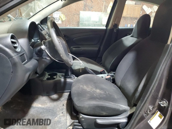 2015 Nissan Versa SV with VIN 3N1CN7AP4FL862333, listed as a Copart auction lot 52688375 with 213,707 mi miles and Salvage Title. Bid and sale history available at carsss.com. Image 7.