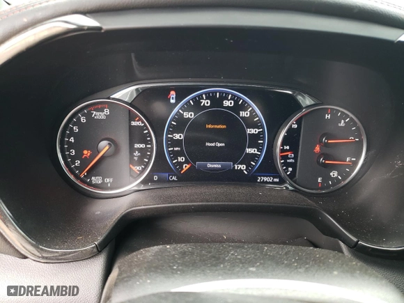 2022 Chevrolet Blazer RS with VIN 3GNKBERS9NS234696, listed as a Copart auction lot 65832234 with 27,902 mi miles and Salvage Title. Bid and sale history available at carsss.com. Image 9.