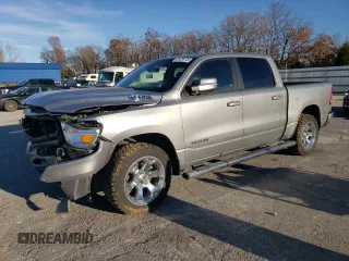 2022 Ram 1500 Lone Star with VIN 1C6SRFFT5NN232761, listed as a Copart auction lot 81259144 with 77,320 mi miles and Salvage title. Bid and sale history available at DreamBid. Image 1.