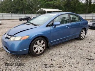 2008 Honda Civic LX z VIN 1HGFA16518L114472, wystawiony jako Copart lot #58499315 z przebiegiem 113 737 mil mil oraz Szkoda całkowita • Salvage title. Historia ofert i sprzedaży dostępna na DreamBid. Obrazek 1.