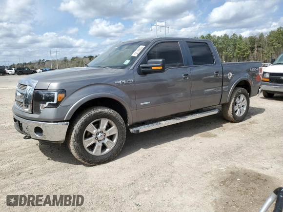 2012 Ford F-150 XL with VIN 1FTFW1ET5CFA94735, listed as a Copart auction lot 48000145 with 333,592 mi miles and Salvage Title. Bid and sale history available at carsss.com. Image 1.