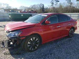 2017 Nissan Sentra SR with VIN 3N1AB7AP6HY260068, listed as a Copart auction lot 47609675 with 73,911 mi miles and Salvage Title. Bid and sale history available at carsss.com. Image 1.