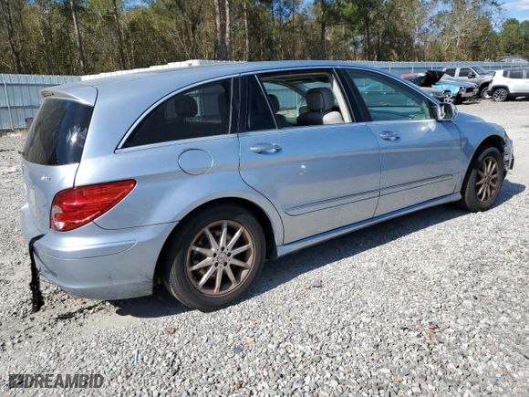 2007 Mercedes-Benz R-Class 3.5L with VIN 4JGCB65E97A052841, listed as a Copart auction lot 76185184 with 192,274 mi miles and Clean Title. Bid and sale history available at carsss.com. Image 3.